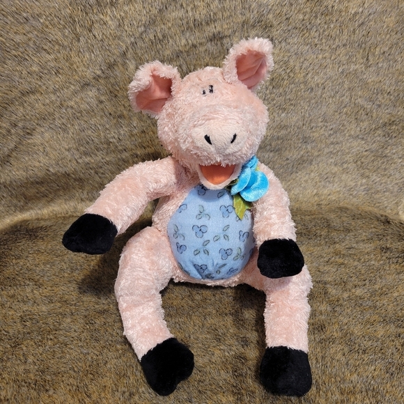 Rare Sweetie The Cuddle Pig By Cuddlework Stuffed Animal Plush - Picture 2 of 5